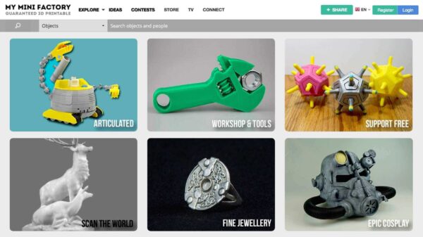 myminifactory: Your Go-To Source for 3D Printing Inspiration and Designs