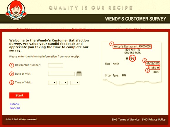 talktowendys: Take Wendy’s Customer Survey & Win Rewards