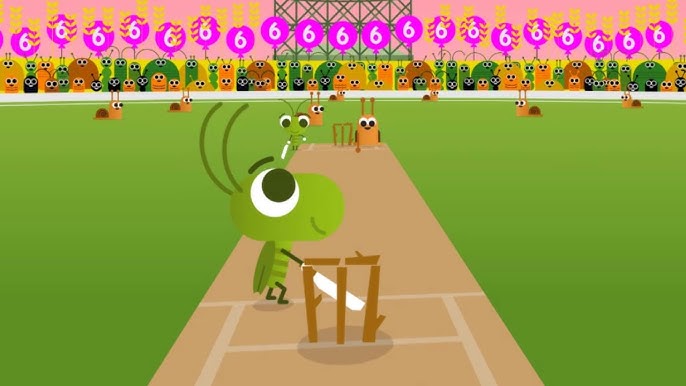 Google doodle cricket