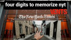 How to Solve the ‘Four Digits to Memorize’ NYT Crossword Clue: A Simple Guide