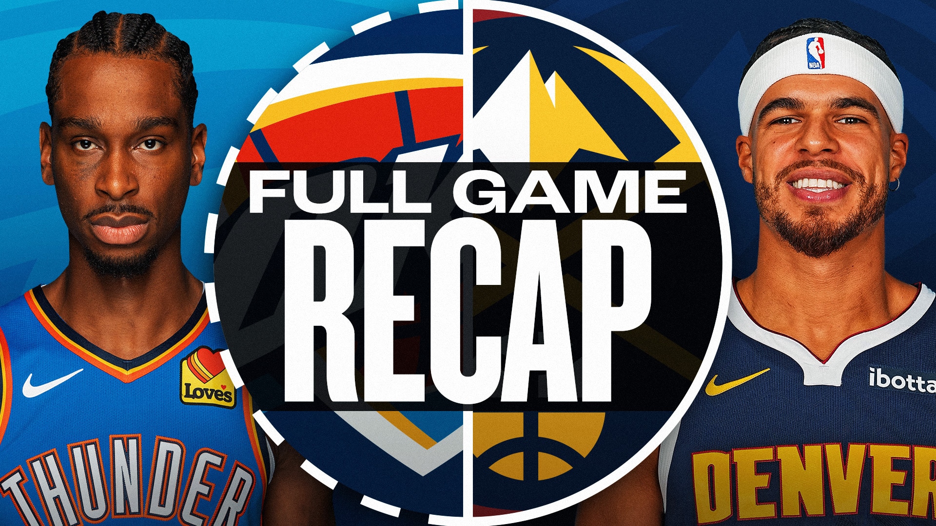 Denver nuggets vs okc thunder match player stats​